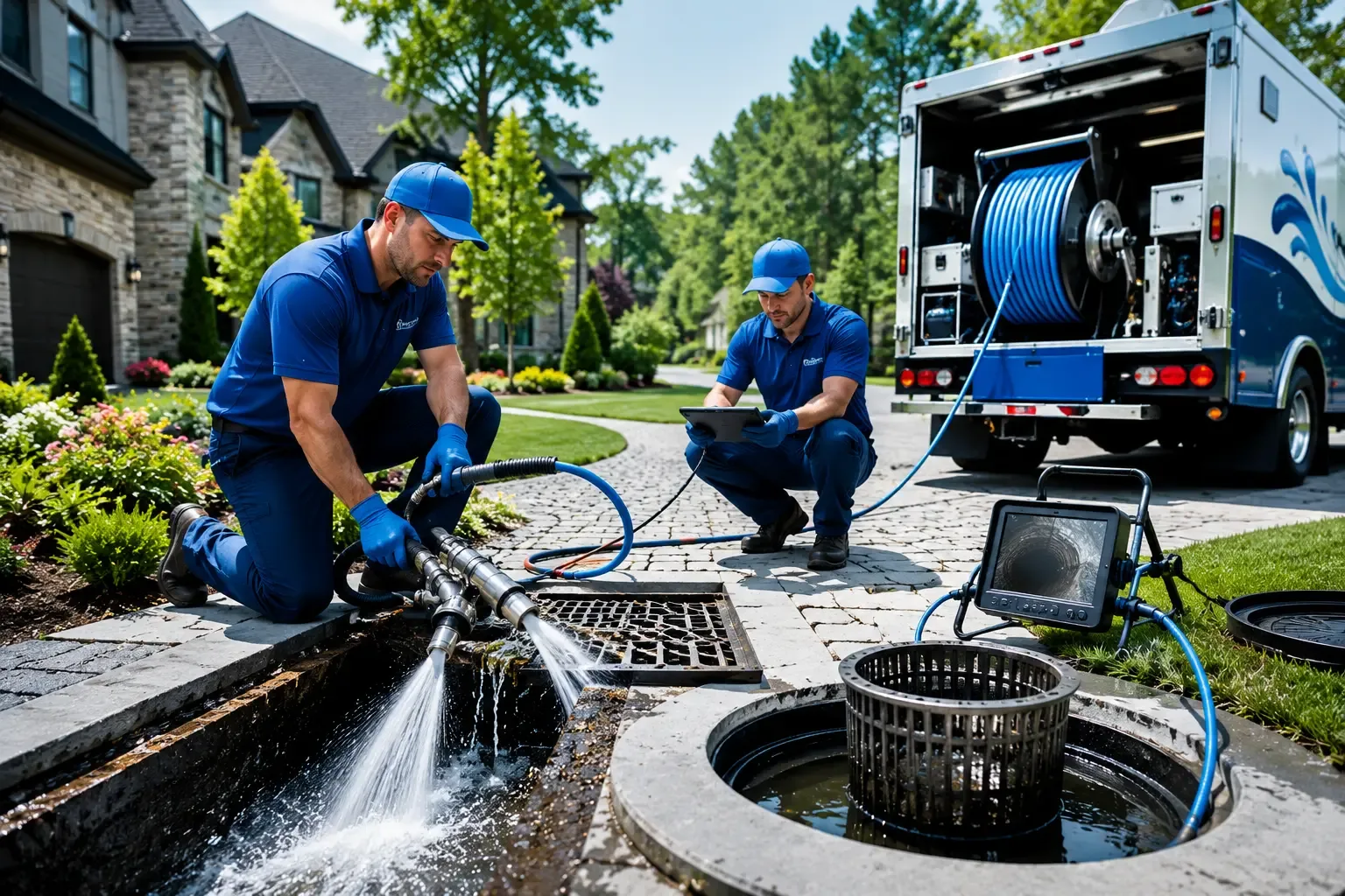 Local outdoor drain cleaning professionals in Boswell, PA